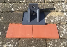 Solar Limpets tile blanks can be used to replace the tiles under Limpets to avoid fragile handmade clay-type tile breakages